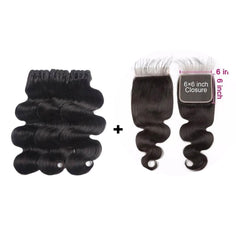 3 Bundle Deal + 6x6 HD Closure