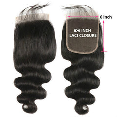 Body Wave 6x6 HD Closures
