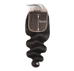 Body Wave 5x5 HD Closures