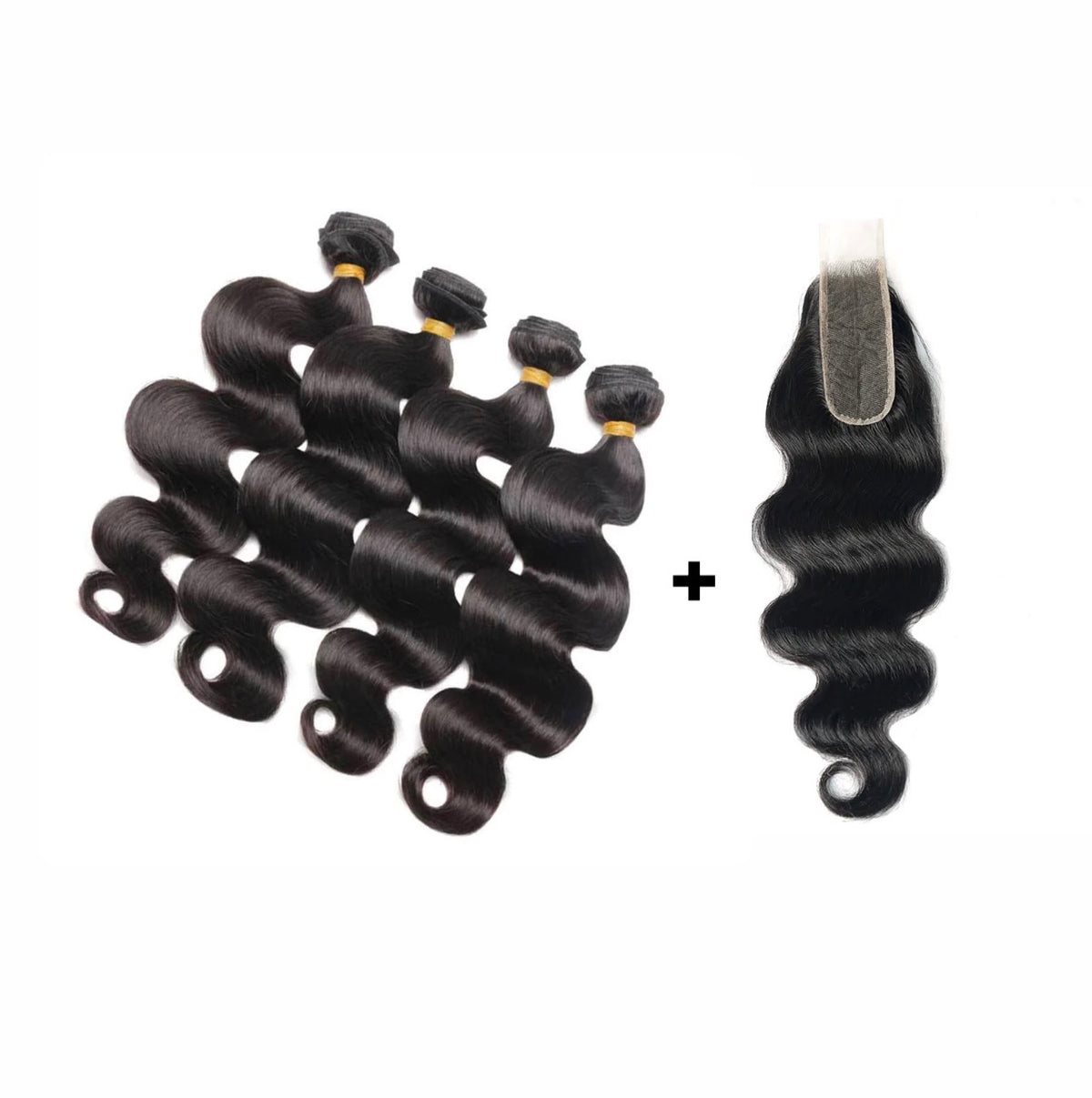 4 Bundle Deal + 2x6 HD Closure-