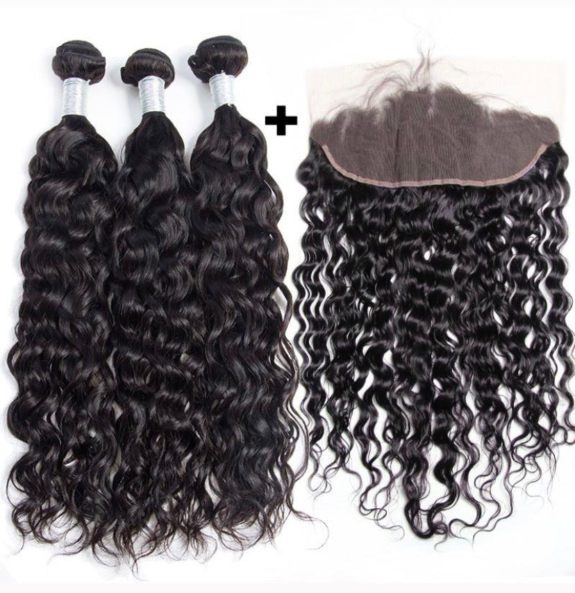 3 Bundle Deal + 13x4 HD Frontal-